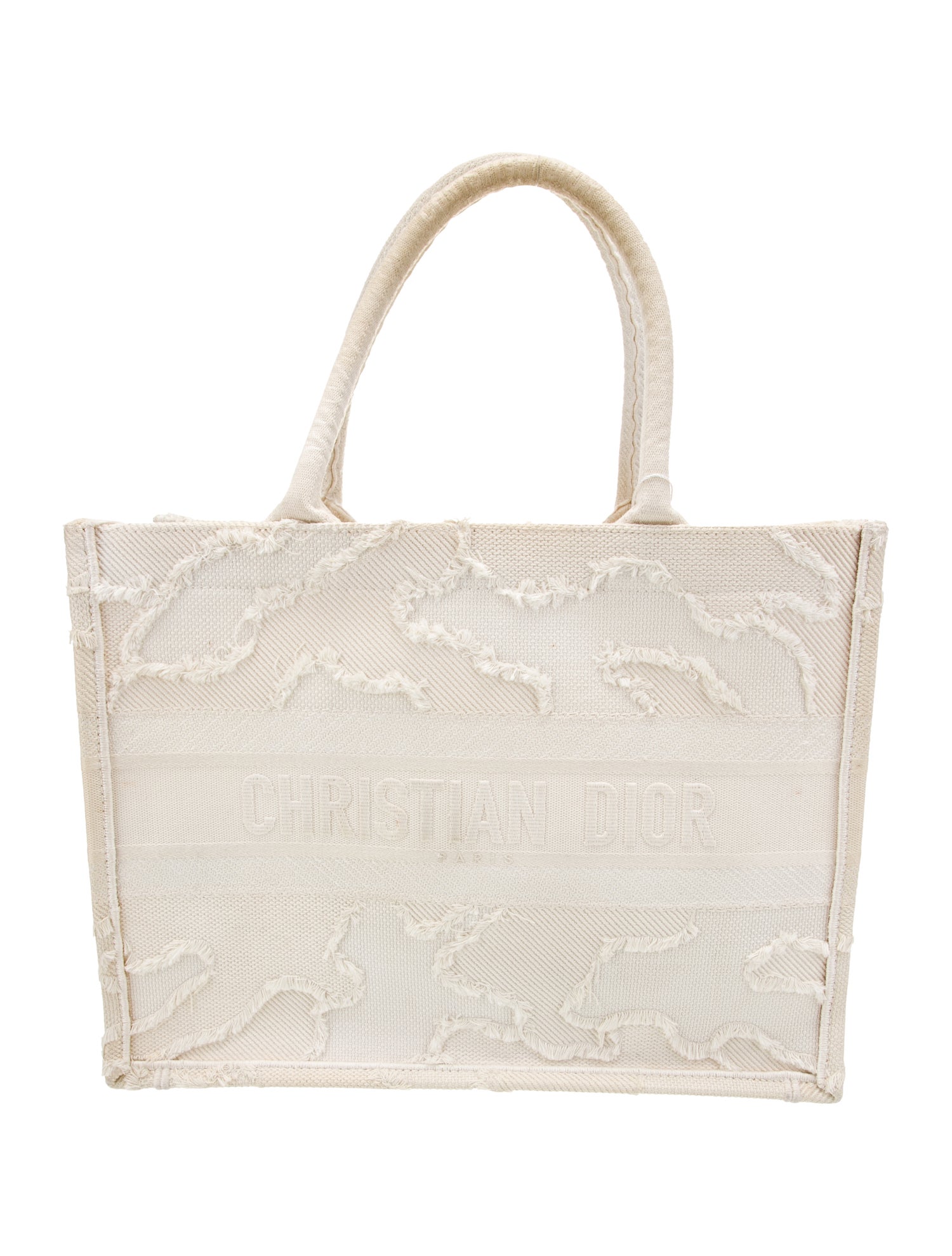 Christian Dior Canvas Book Tote Medium