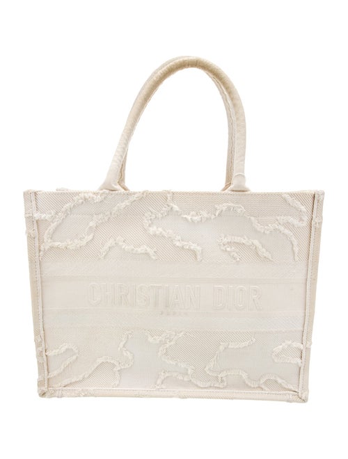 Christian Dior Canvas Book Tote Medium