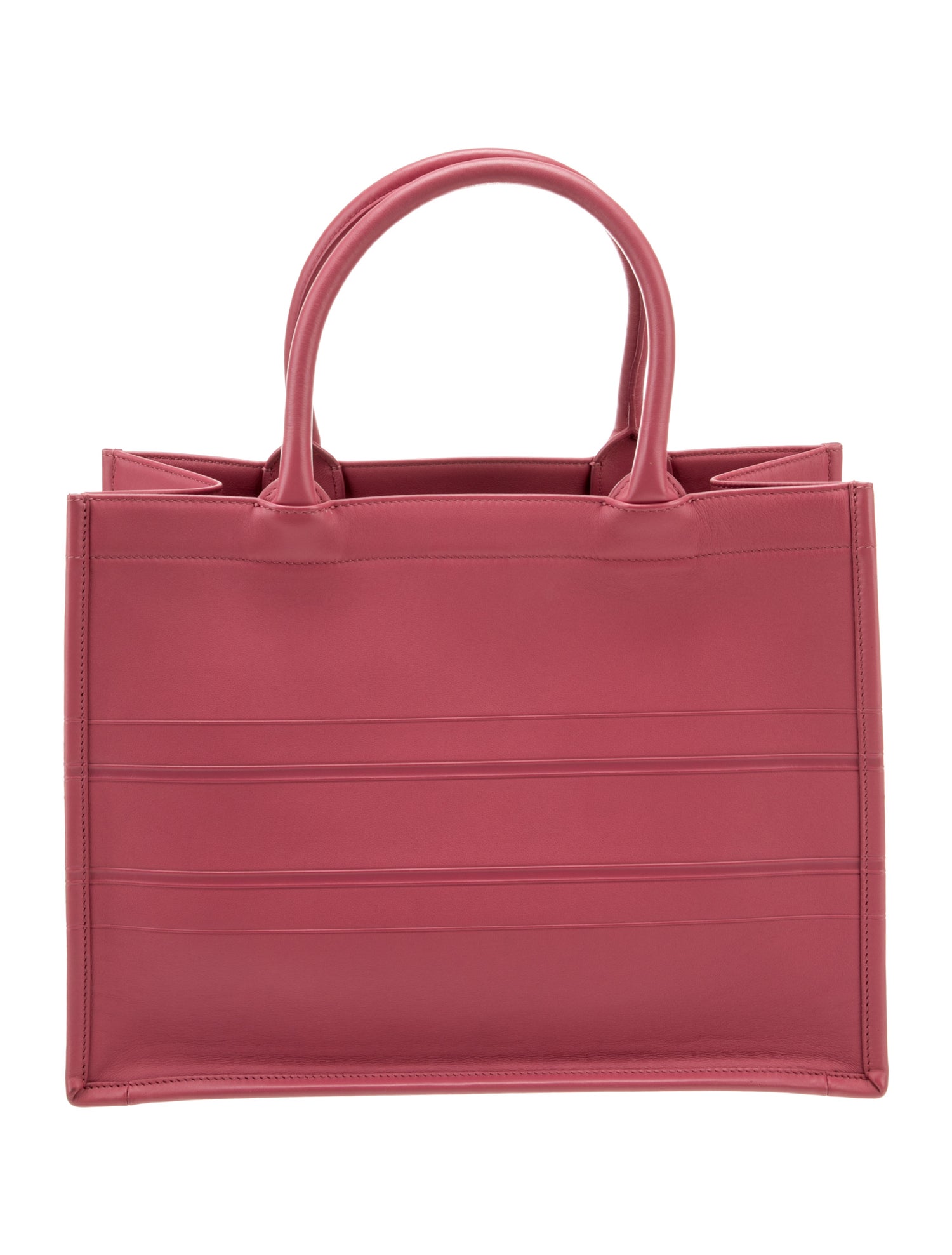 Christian Dior Leather Book Tote Medium