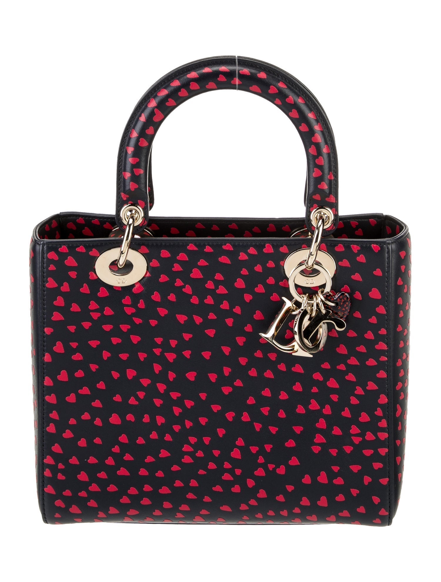 Christian Dior Leather Lady Dior Medium