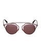 Christian Dior Aviator Tinted Sunglasses