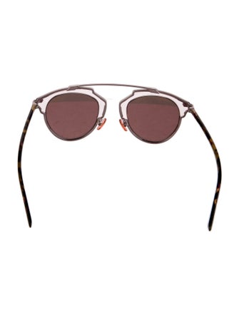 Christian Dior Aviator Tinted Sunglasses