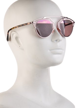 Christian Dior Aviator Tinted Sunglasses