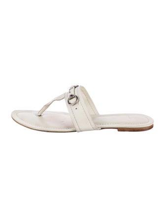 Christian Dior Leather Slides