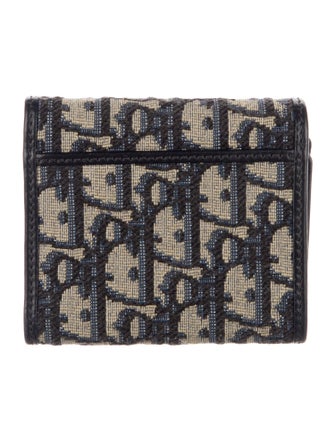 Christian Dior 2022 30 Montaigne Compact Wallet