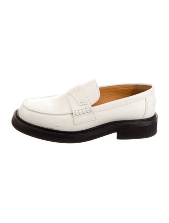 Christian Dior Leather Loafers
