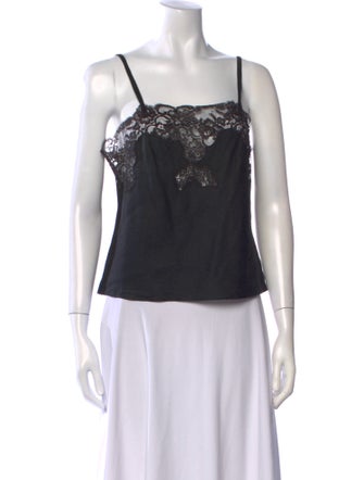 Christian Dior Le Connaisseur Late 1980's - Early 1990's Linen Top