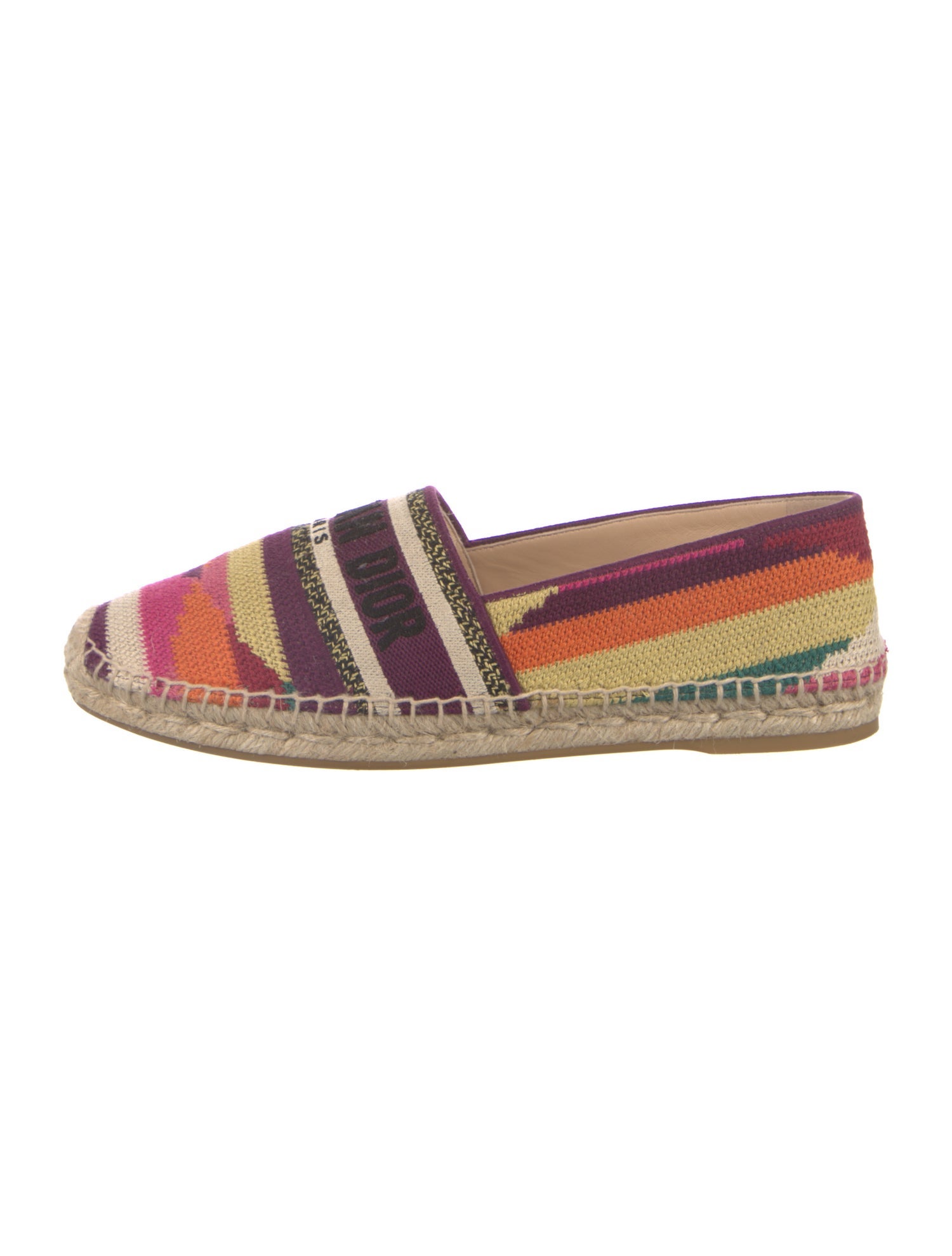 Christian Dior Canvas Printed Espadrilles