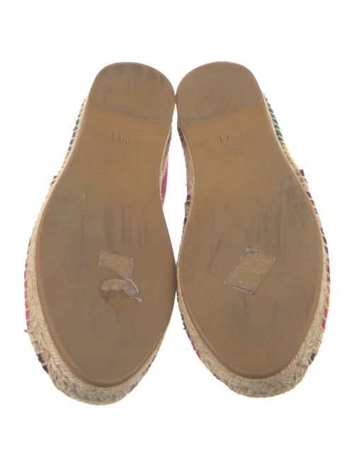 Christian Dior Canvas Printed Espadrilles