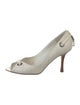 Christian Dior Cannage Pattern Leather Pumps