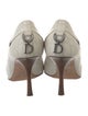 Christian Dior Cannage Pattern Leather Pumps