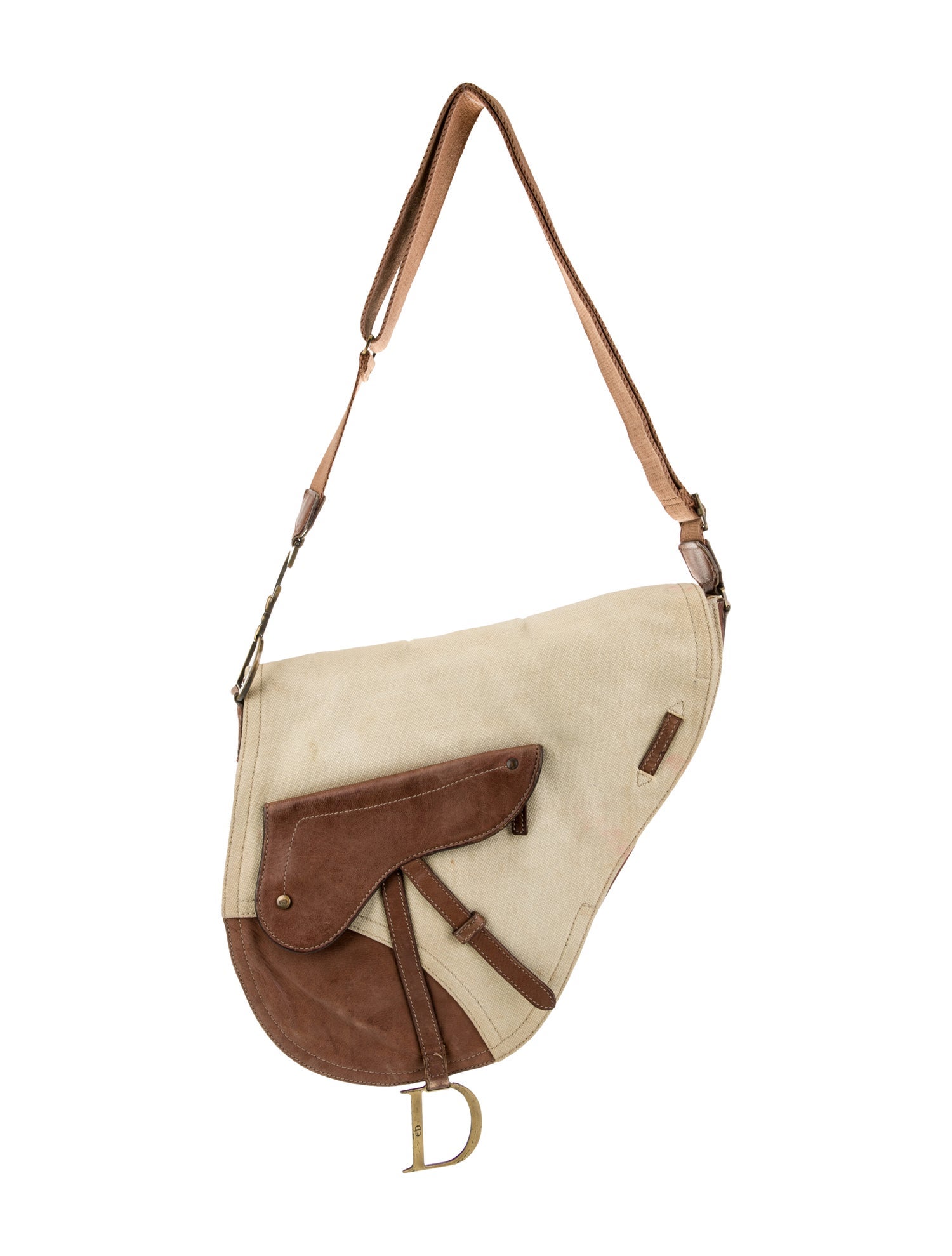 Christian Dior Canvas Vintage Saddle Vintage
