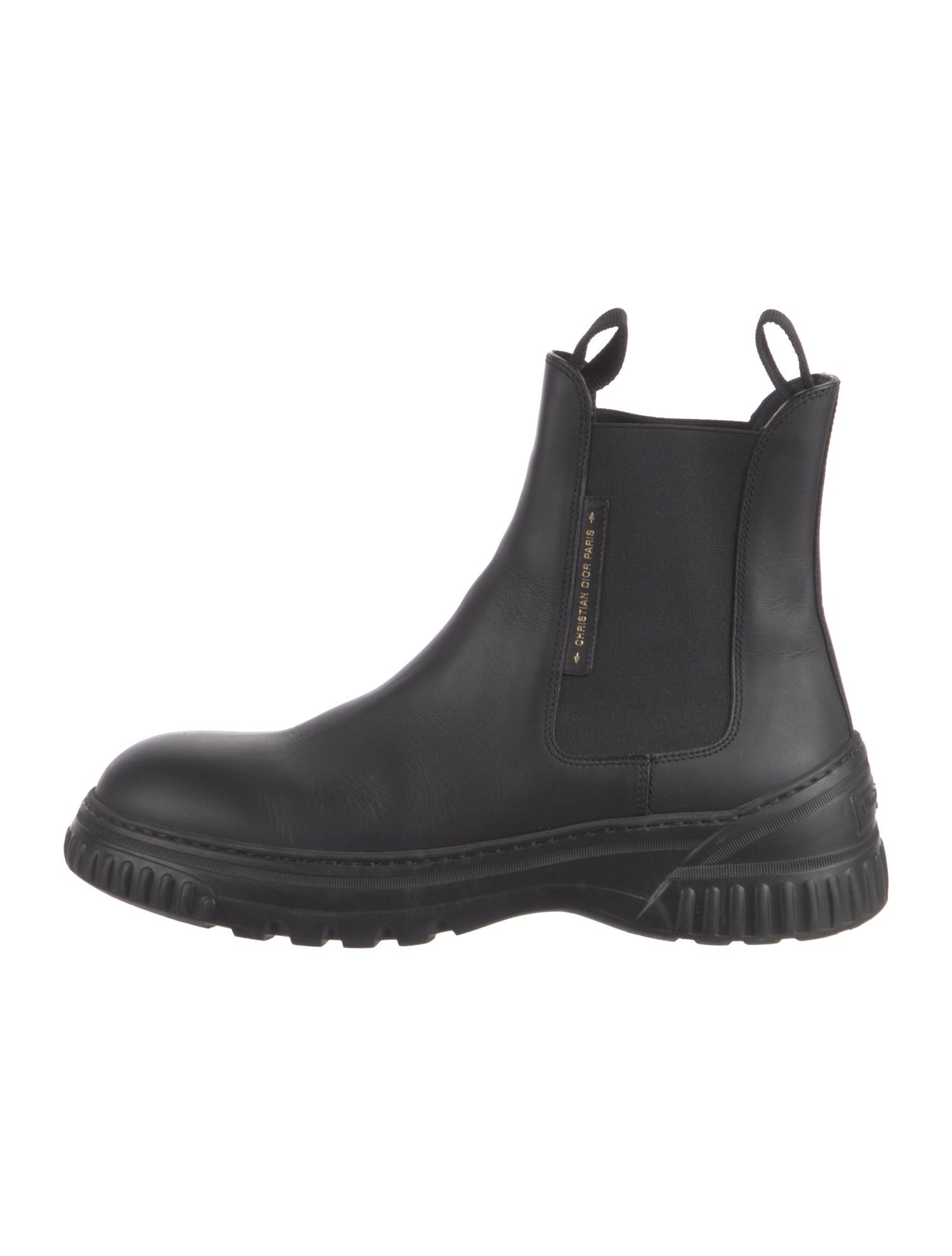 Christian Dior Leather Chelsea Boots
