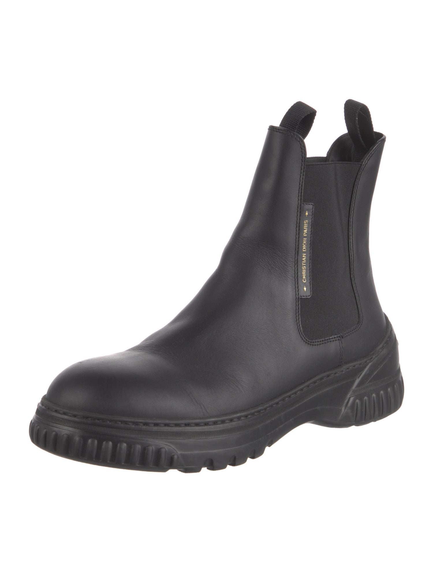 Christian Dior Leather Chelsea Boots
