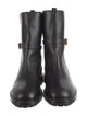 Christian Dior Leather Moto Boots