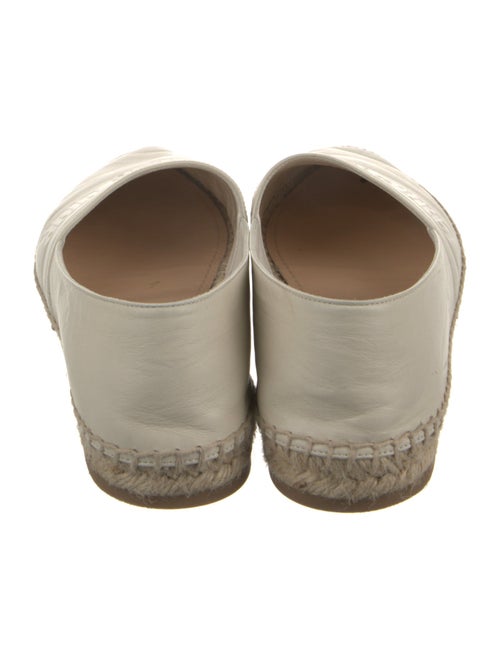 Christian Dior Leather Espadrilles