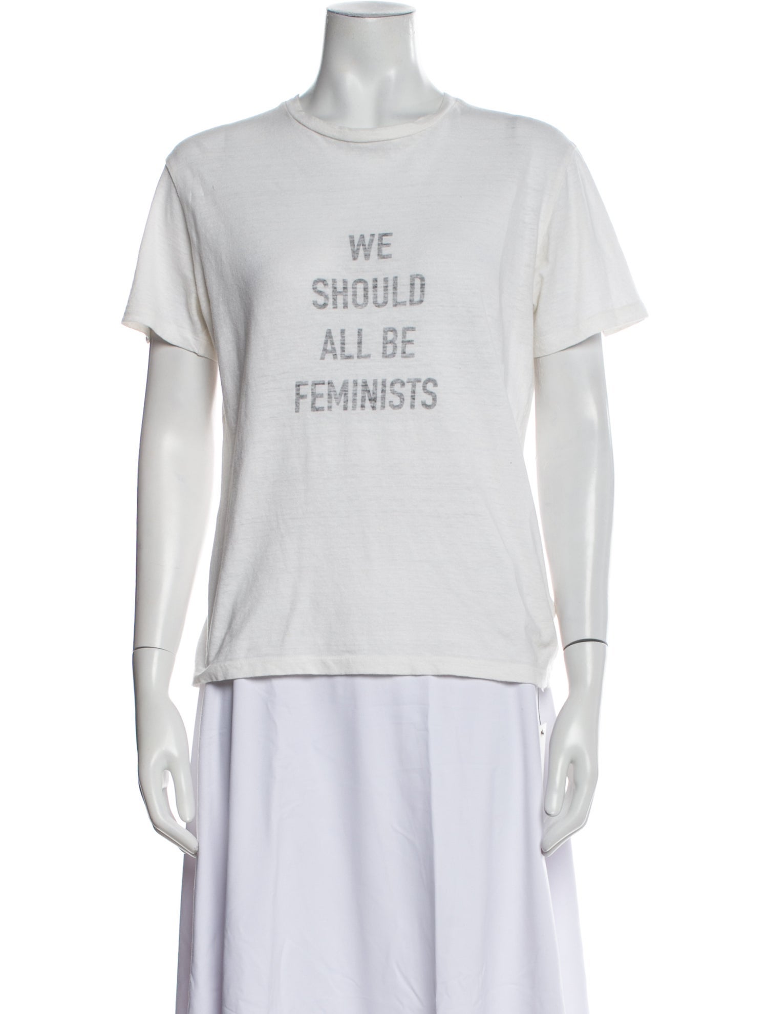 Christian Dior Graphic Print Crew Neck T-Shirt