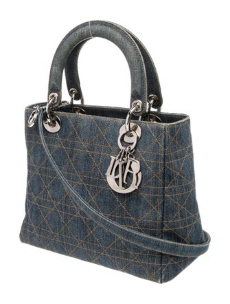 Christian Dior Cannage Lady Dior Medium