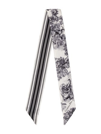 Christian Dior Silk Printed Scarf