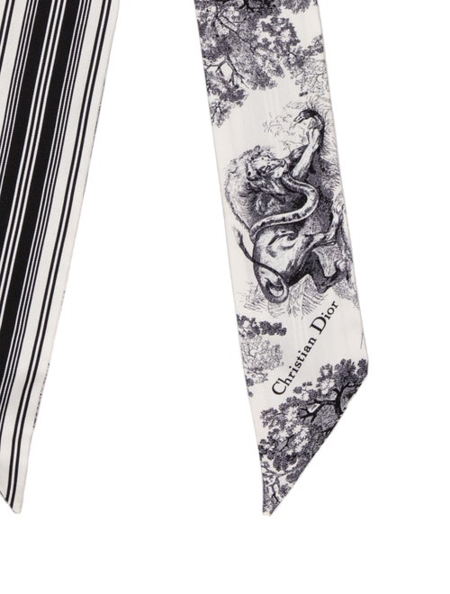 Christian Dior Silk Printed Scarf