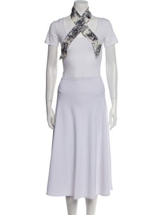 Christian Dior Silk Printed Scarf