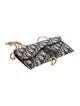 Christian Dior Oblique Jacquard Wallet on Chain