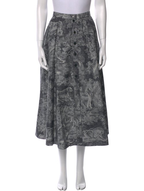 Christian Dior 2024 Midi Length Skirt