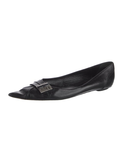 Christian Dior Leather Ballet Flats