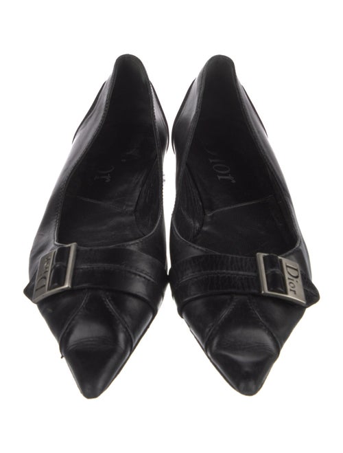 Christian Dior Leather Ballet Flats