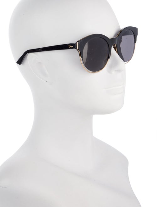 Christian Dior Round Tinted Sunglasses