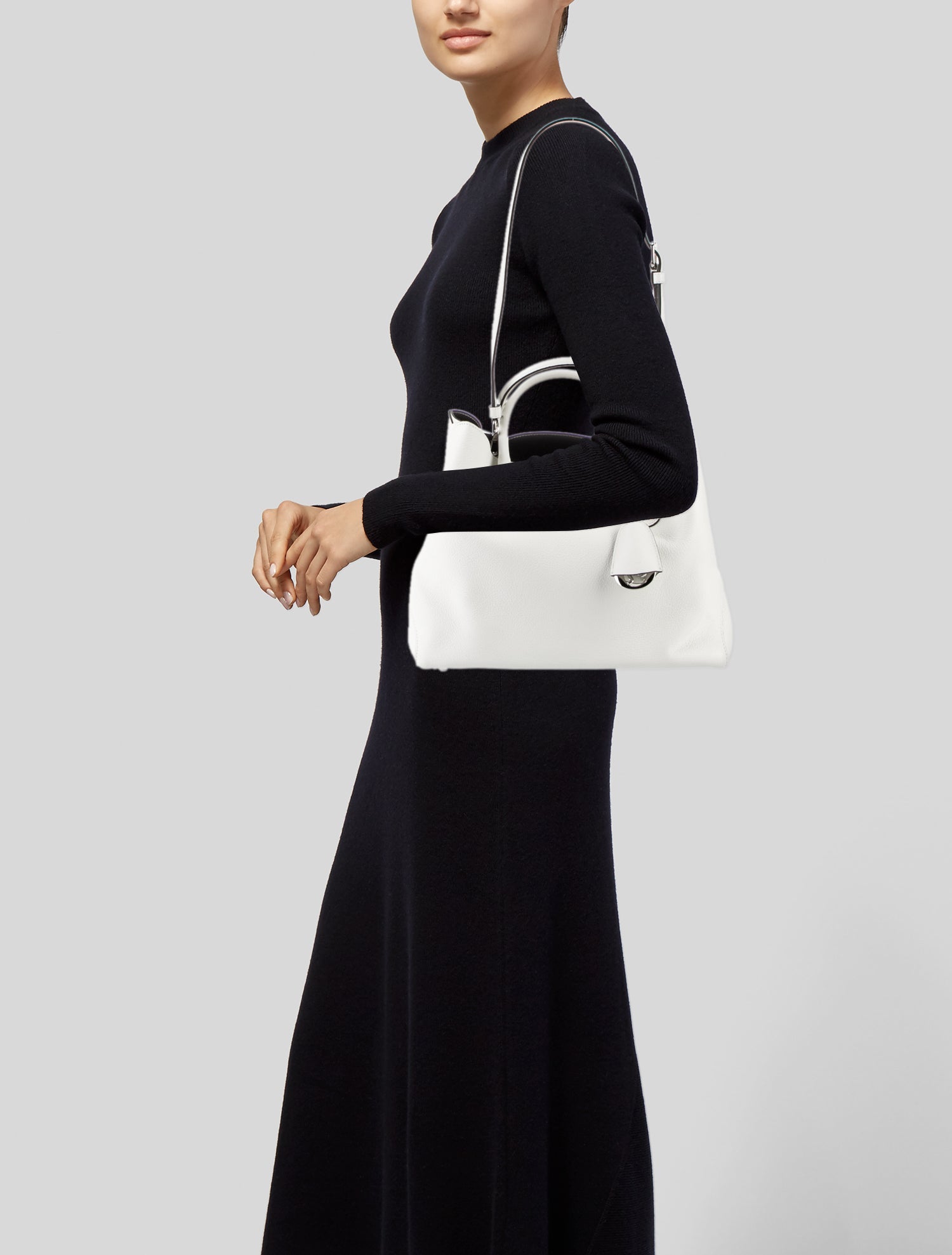 Christian Dior Leather Open Bar Large