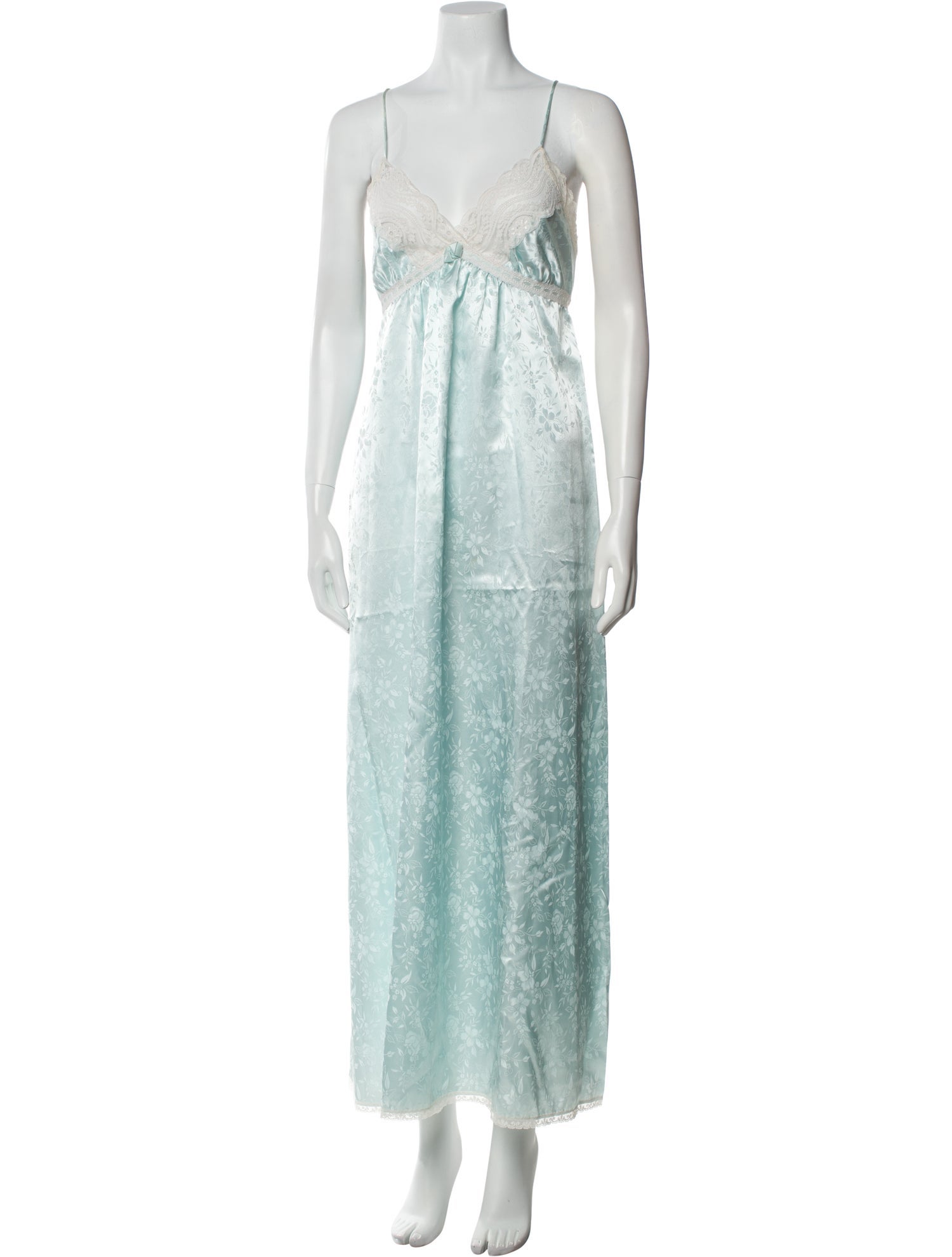 Christian Dior Vintage Scalloped Accent Nightgown