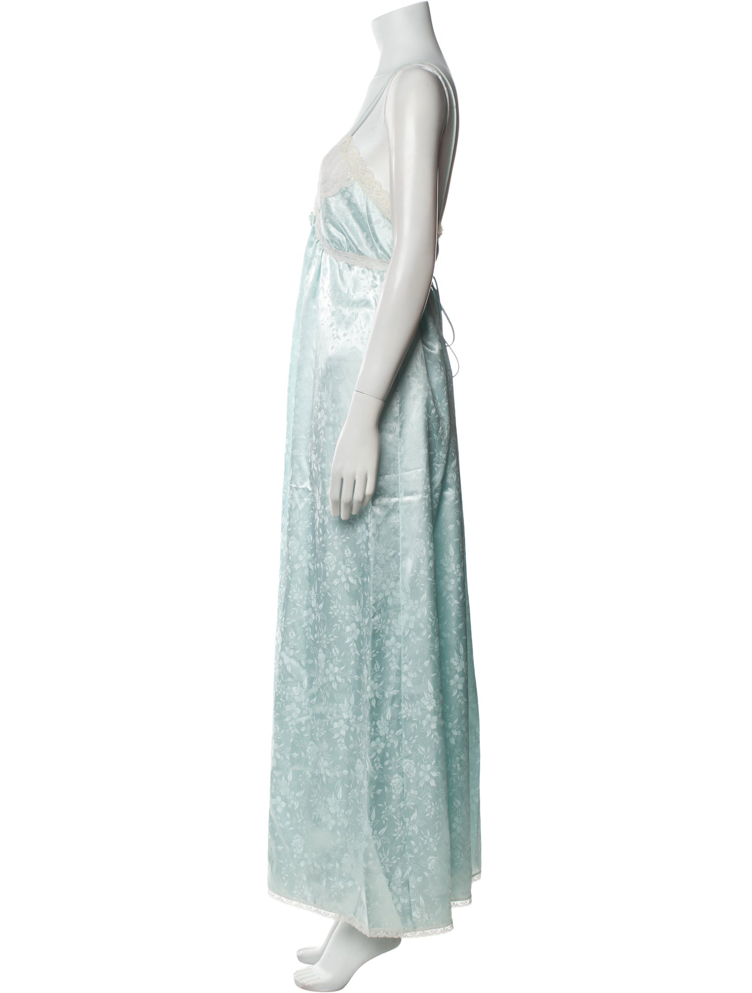 Christian Dior Vintage Scalloped Accent Nightgown