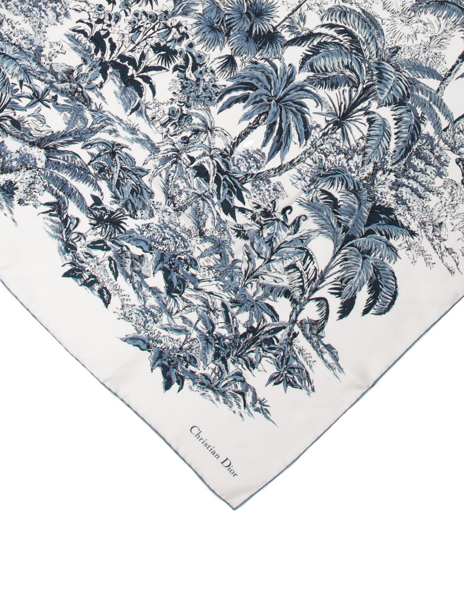 Christian Dior Silk Printed Scarf
