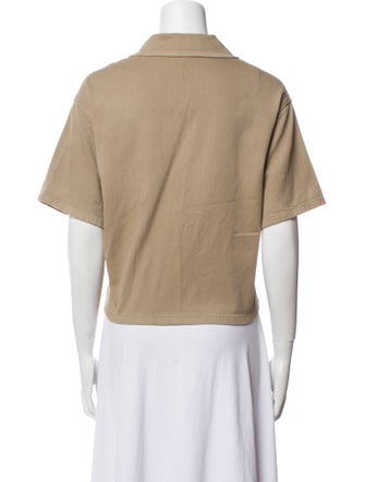 Christian Dior 2022 Short Sleeve Crop Top