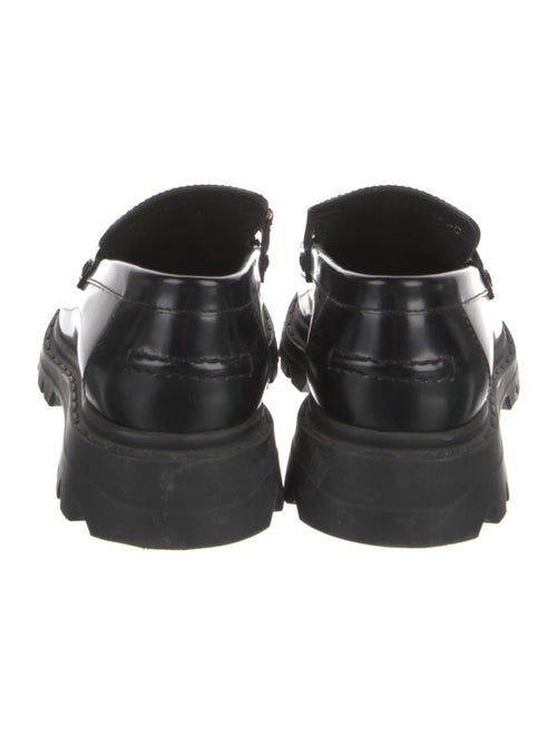 Christian Dior Signature Logo Leather Loafers