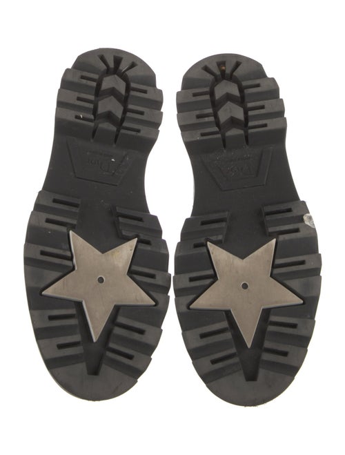 Christian Dior Signature Logo Leather Loafers