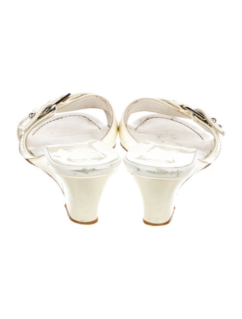 Christian Dior Patent Leather Slides