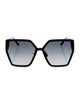 Christian Dior Square Gradient Sunglasses