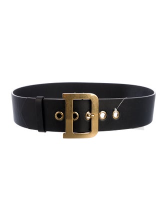 Christian Dior Wide Leather Belt