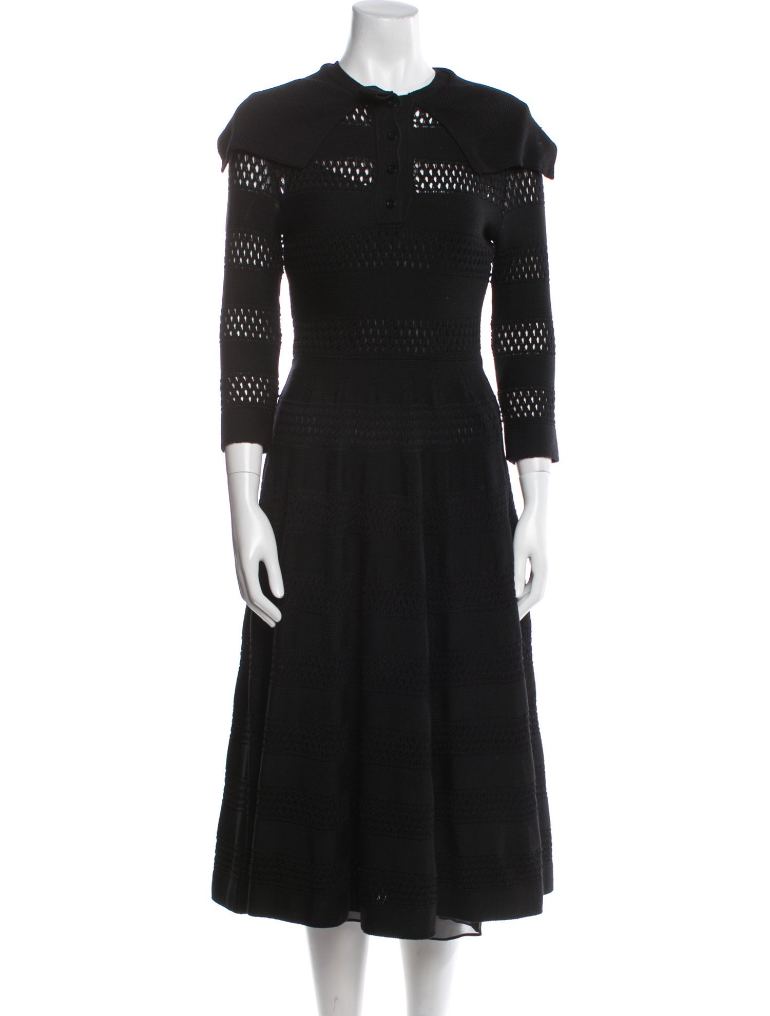 Christian Dior Silk Midi Length Dress