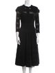 Christian Dior Silk Midi Length Dress
