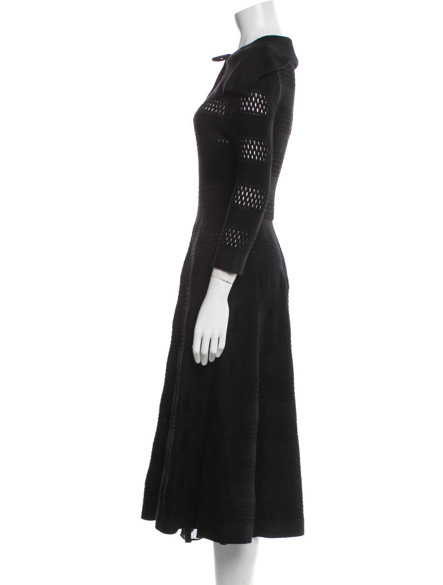 Christian Dior Silk Midi Length Dress