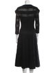 Christian Dior Silk Midi Length Dress