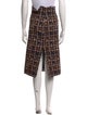 Christian Dior Virgin Wool Knee-Length Skirt
