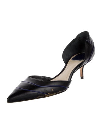 Christian Dior Leather D'Orsay Pumps