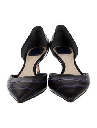 Christian Dior Leather D'Orsay Pumps