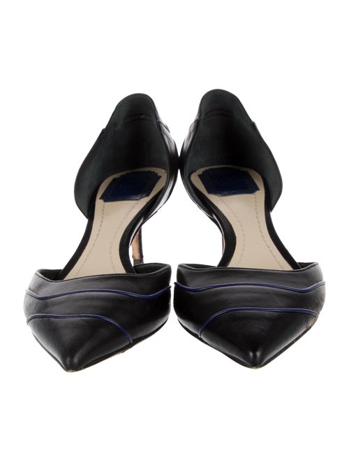 Christian Dior Leather D'Orsay Pumps