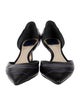 Christian Dior Leather D'Orsay Pumps