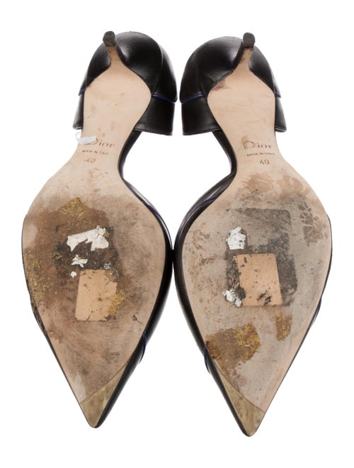 Christian Dior Leather D'Orsay Pumps
